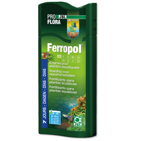 JBL PROFLORA Ferropol 500ml/ engrais liquide pour plantes d'eau douce