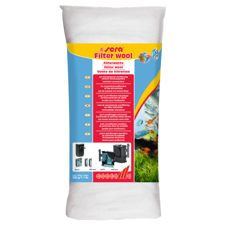 SERA / Ouate de filtration 250g