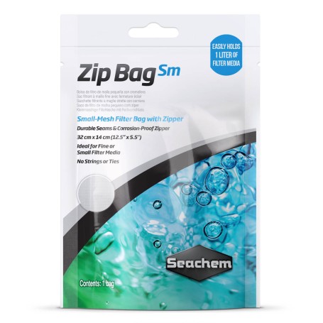 SEACHEM BAG - ZIP BAG - filet filtration