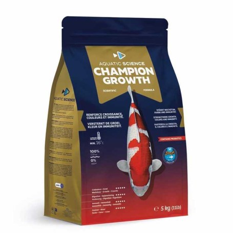Champion Growth MEDIUM 5kg - Aquatic Science - Ichi Food
